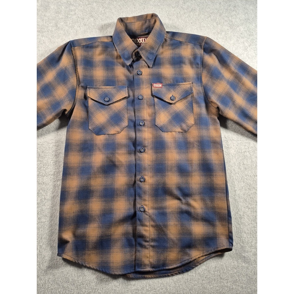 Dixxon Flannel Co Men's XS "The Eddie" Pearl Jam Plaid Long Sleeve Flannel Shirt